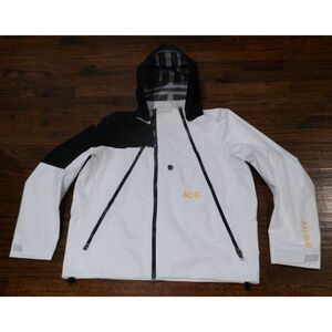 Nike ACG Gore-Tex Black White Hoodie Jacket Men's Size Large